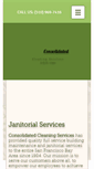 Mobile Screenshot of consolidated-cleaning.com
